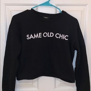 “Same old chic” sweater